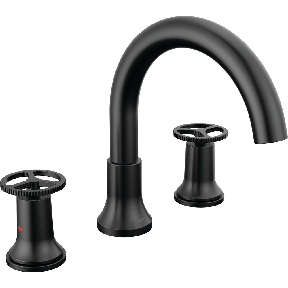 Delta Trinsic Roman Tub Faucet Tri - Matte Black