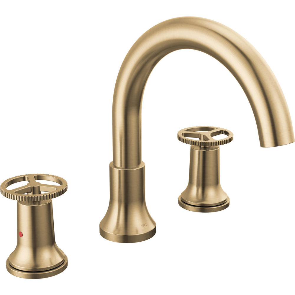 Delta Trinsic Roman Tub Faucet Tri - Champagne Bronze
