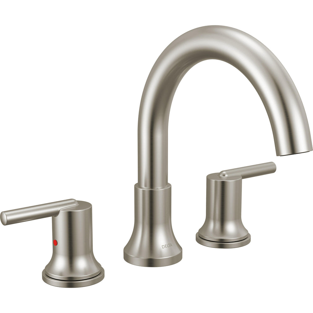 Delta Trinsic 3-Hole Roman Tub Trim - Stainless Steel