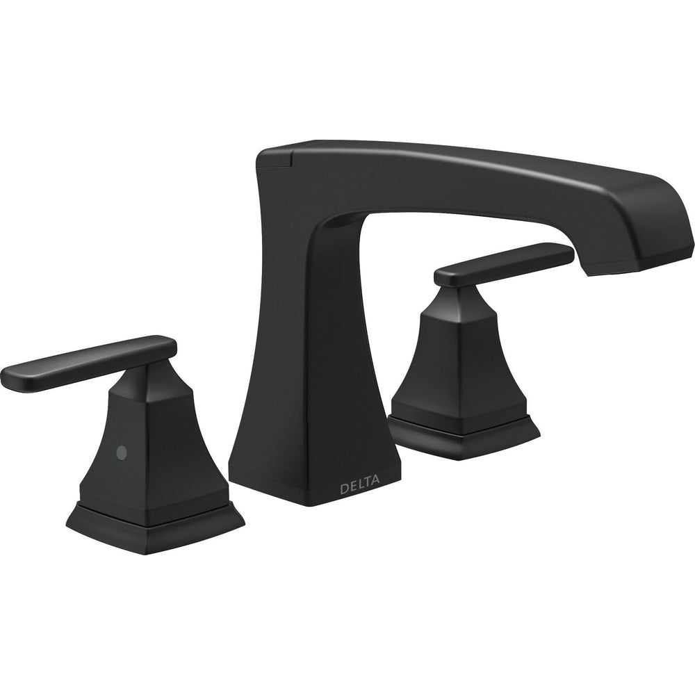 Delta Ashlyn Roman Bathtub faucet Trim - Matte Black