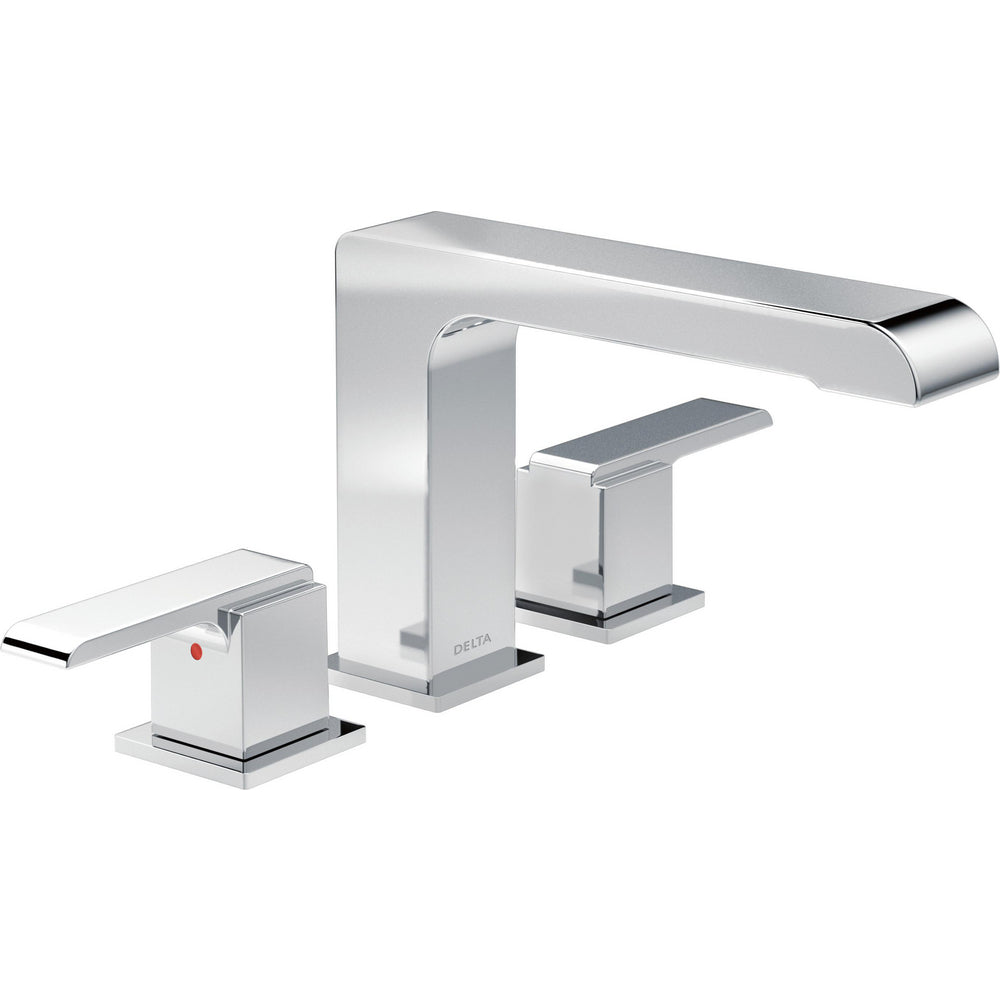 Delta Ara 3-Hole Roman Tub Trim - Chrome