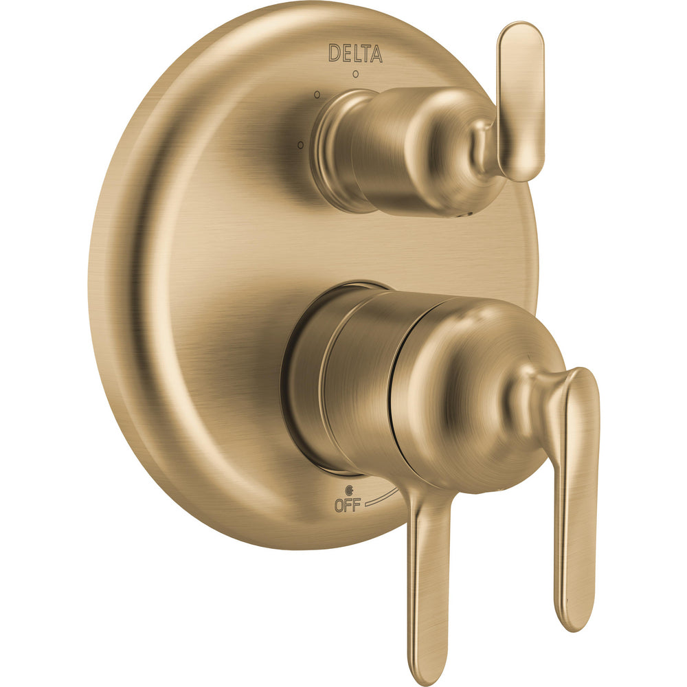 Delta Bonacci 17 Series 3-Setting Integrated Diverter Trim - Champagne Bronze