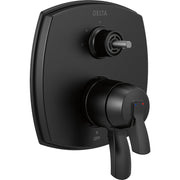 Delta Stryke 17 Series Integrated Diverter Trim with Three - Matte Black