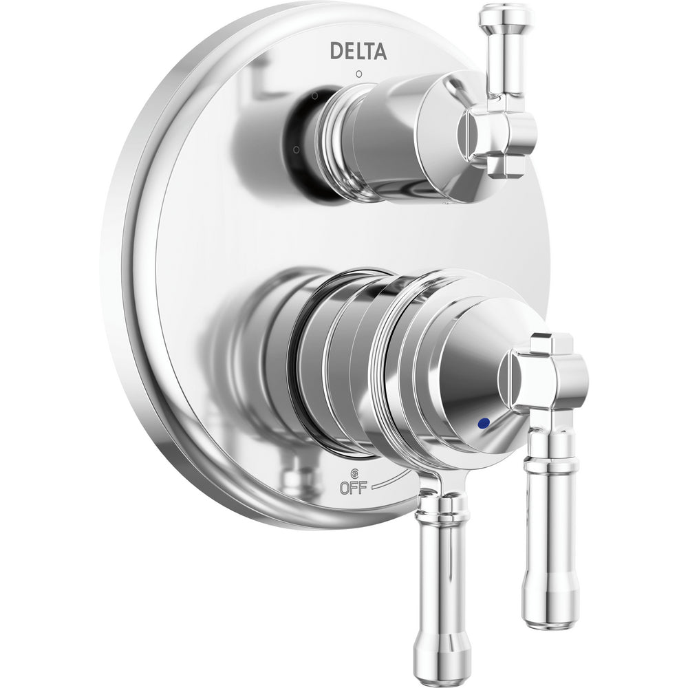 Delta Broderick 17 Series Integrated Diverter Trim 3-Se - Chrome
