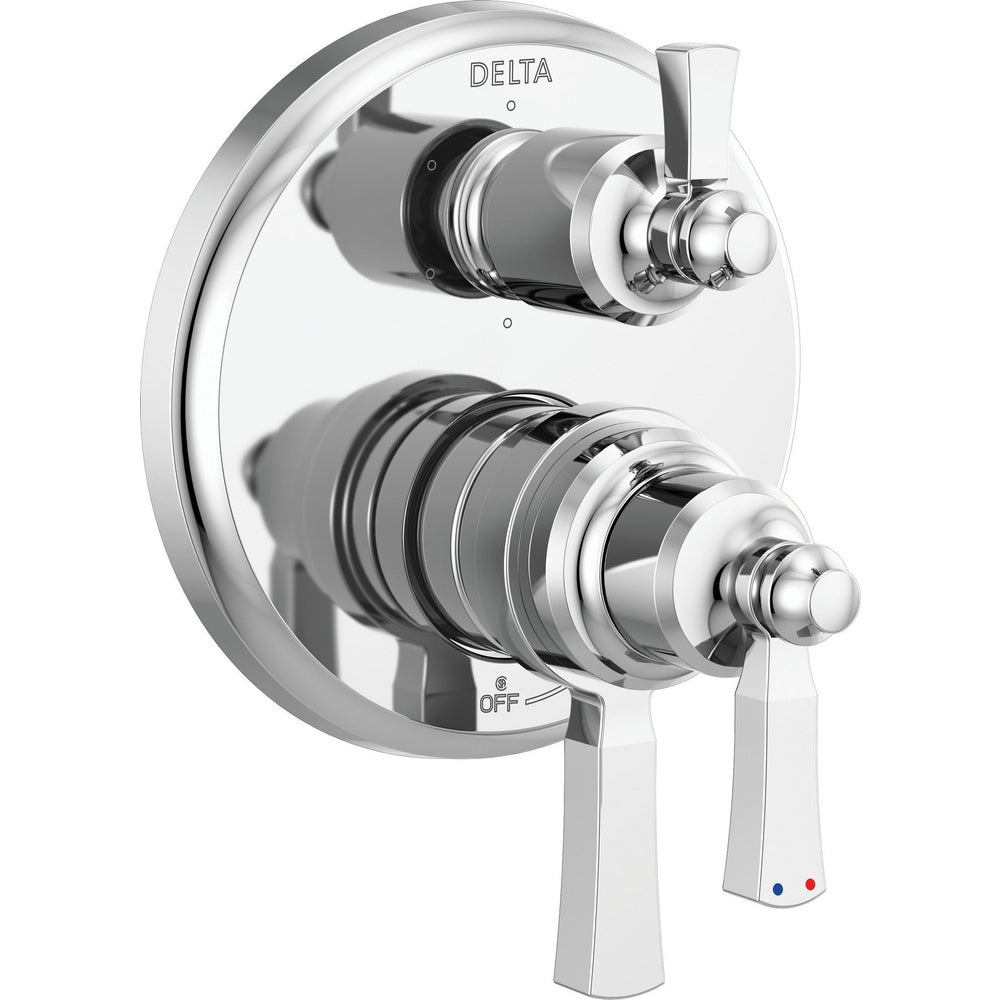 Delta Dorval Integrated Diverter Trim 6S 2L 17S - Chrome