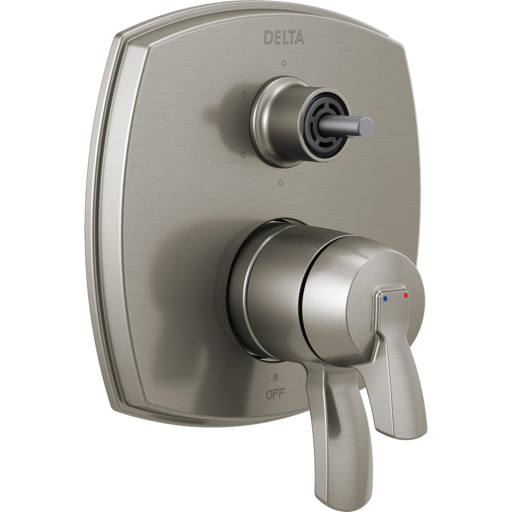 Delta Stryke 17 Series Integrated Diverter Trim with Six - Stainless Steel