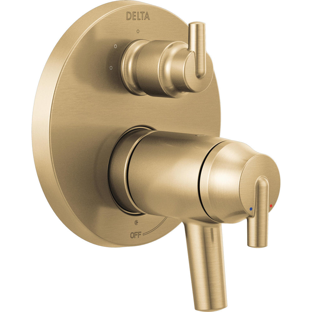 Delta - Intergrated Diverter T Diverter Valve Trim T27T859 - Champagne Bronze