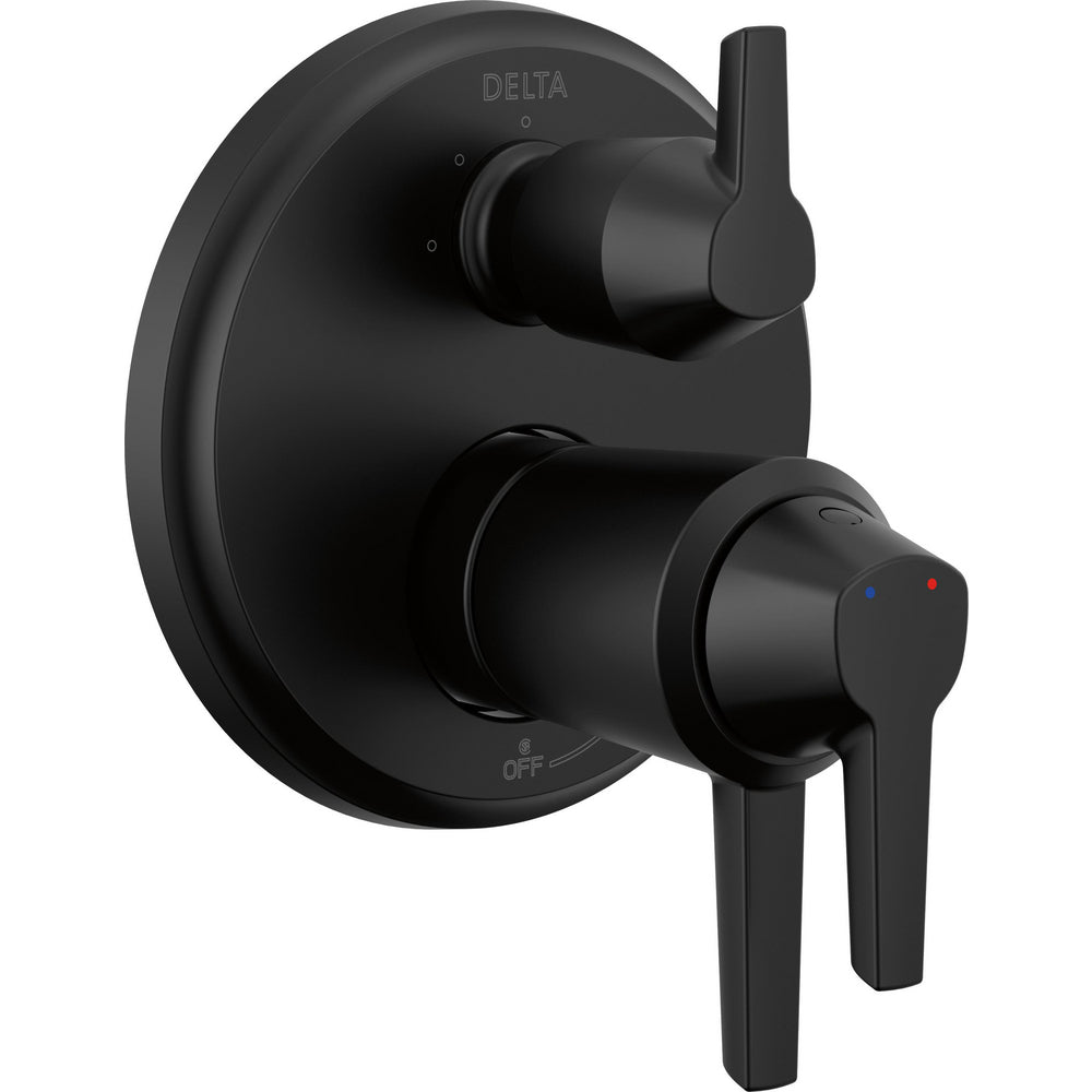 Delta Galeon 17T S Integrated Diverter Trim-3 Setting - Matte Black
