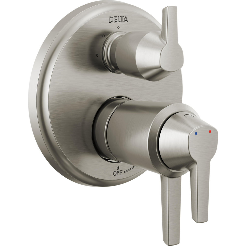 Delta Galeon 17T S Integrated Diverter Trim-3 Setting - Stainless
