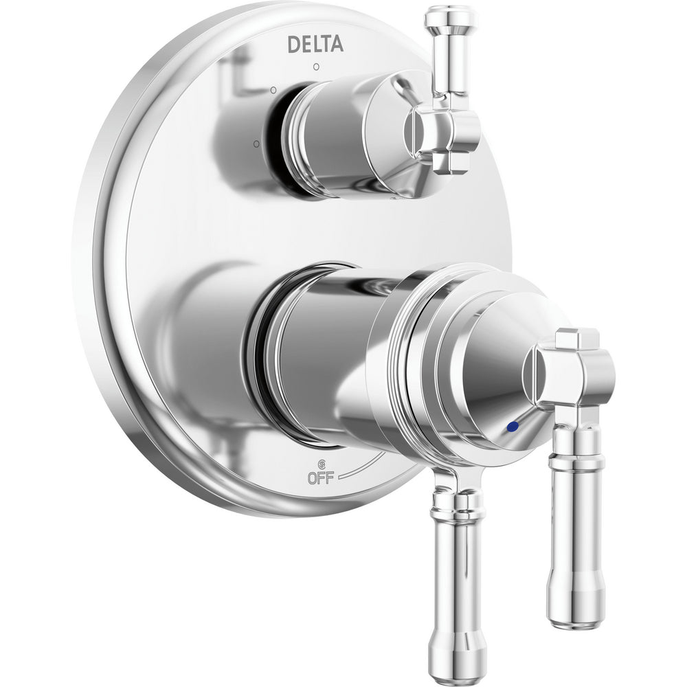 Delta Broderick 17T Series Integrated Diverter Trim 3-S - Chrome