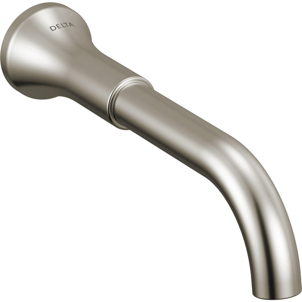 Delta Trinsic Two Handle Wall Mount Bathroom Faucet - Stainless Steel