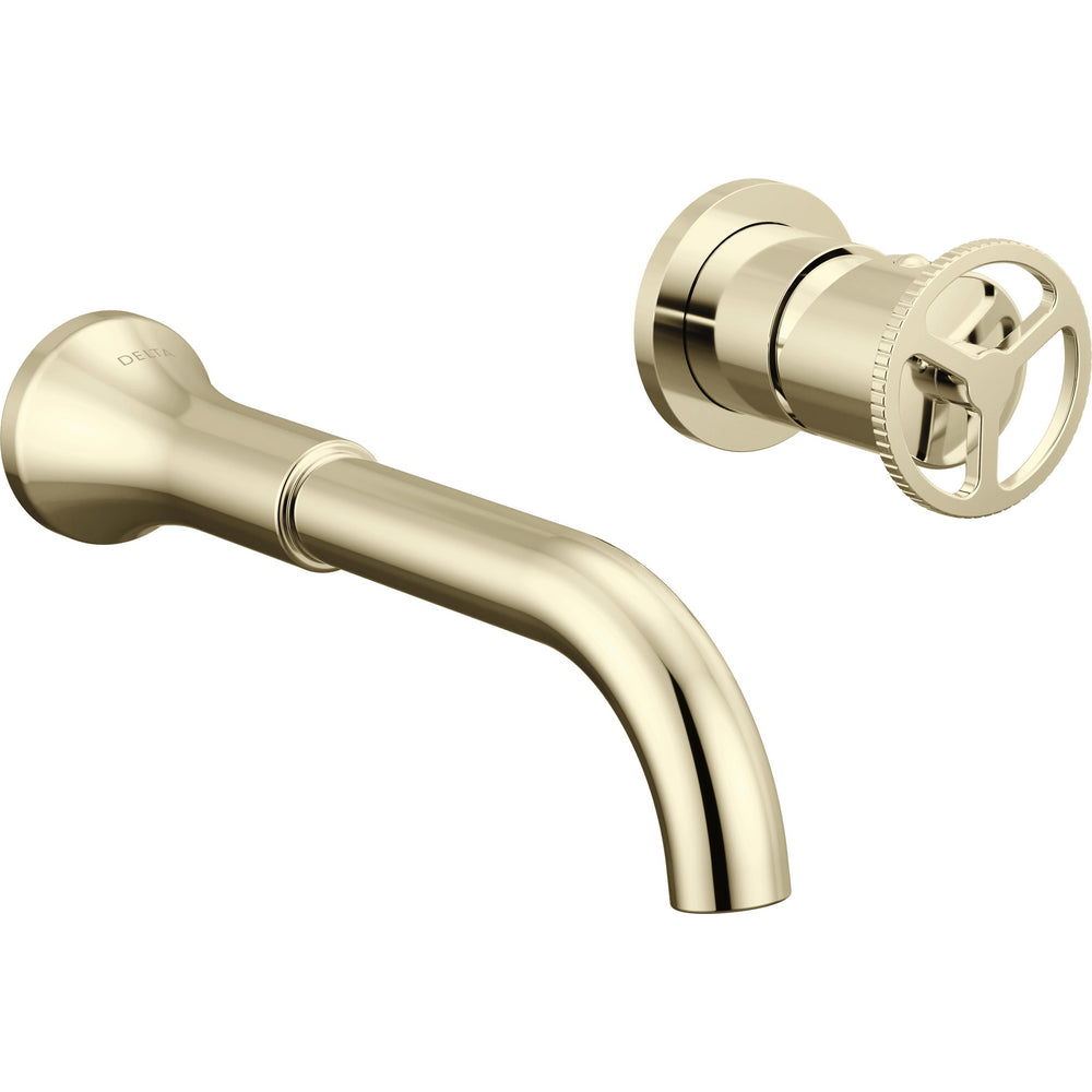 Delta TRINSIC Single Handle Wall Mount Bathroom Faucet Trim - Polished Nickel
