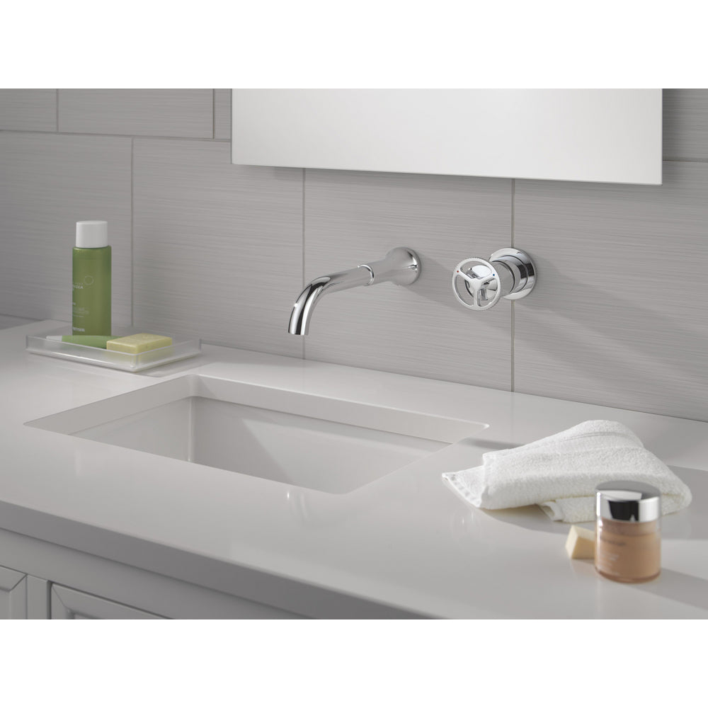 Delta TRINSIC Single Handle Wall Mount Bathroom Faucet Trim