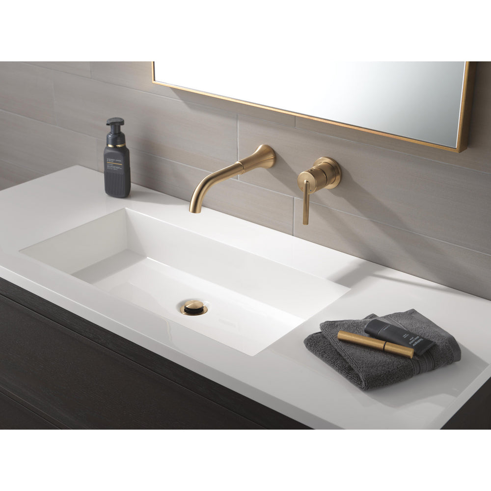 Delta Trinsic Single Handle Wall Mount Lavatory Faucet Trim