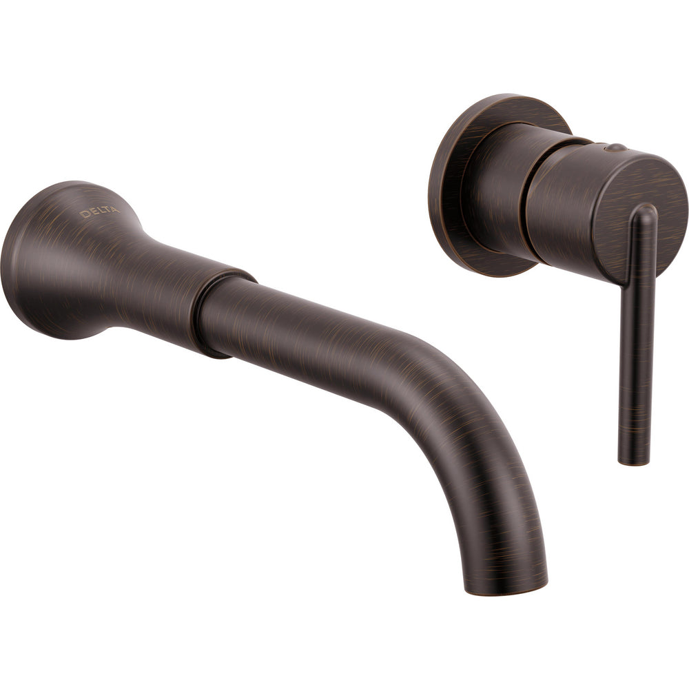 Delta Trinsic Single Handle Wall Mount Lavatory Faucet Trim - Venetian Bronze