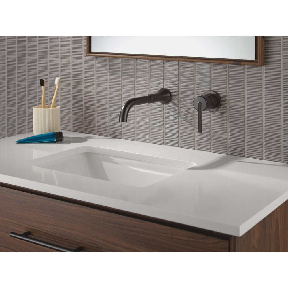 Delta Trinsic Single Handle Wall Mount Lavatory Faucet Trim