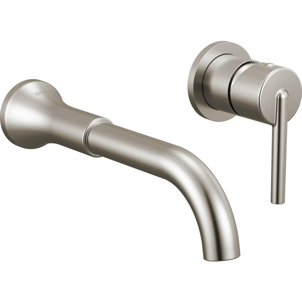 Delta Trinsic Single Handle Wall Mount Lavatory Faucet Trim - Stainless Steel