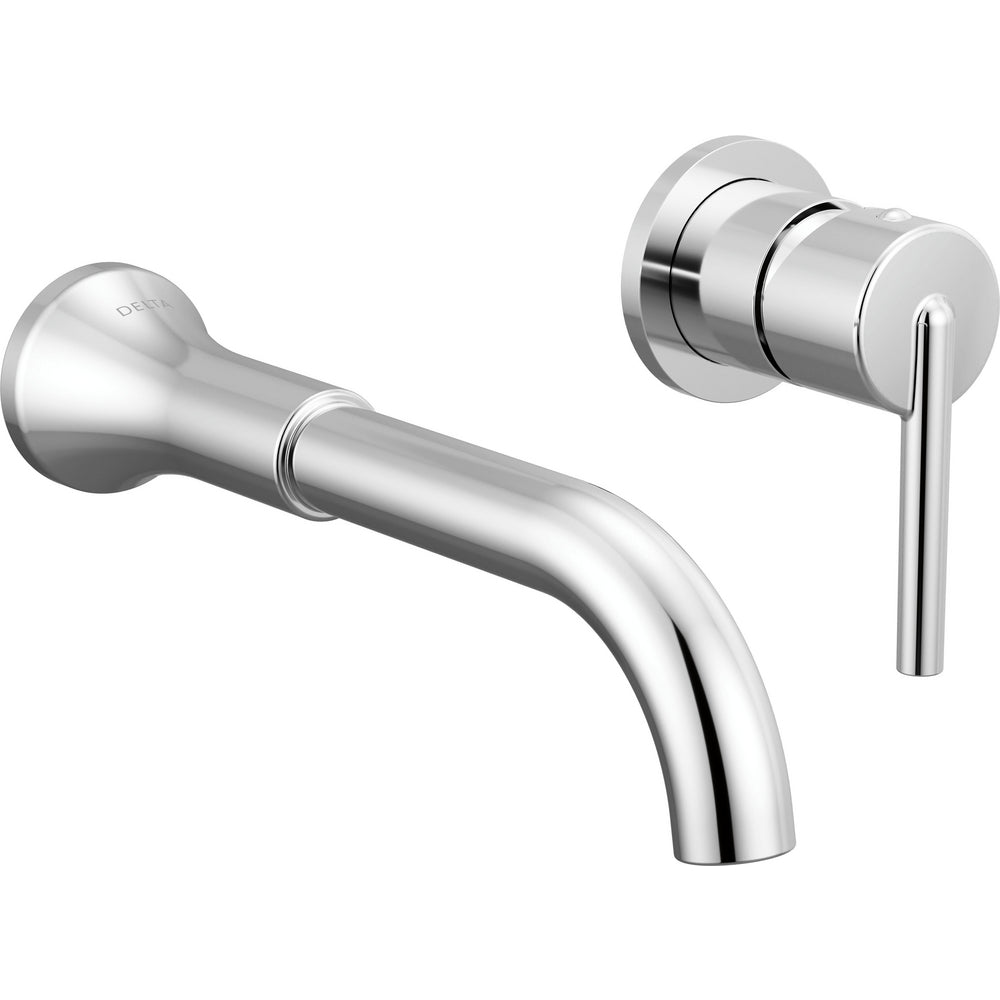Delta Trinsic Single Handle Wall Mount Lavatory Faucet Trim - Chrome