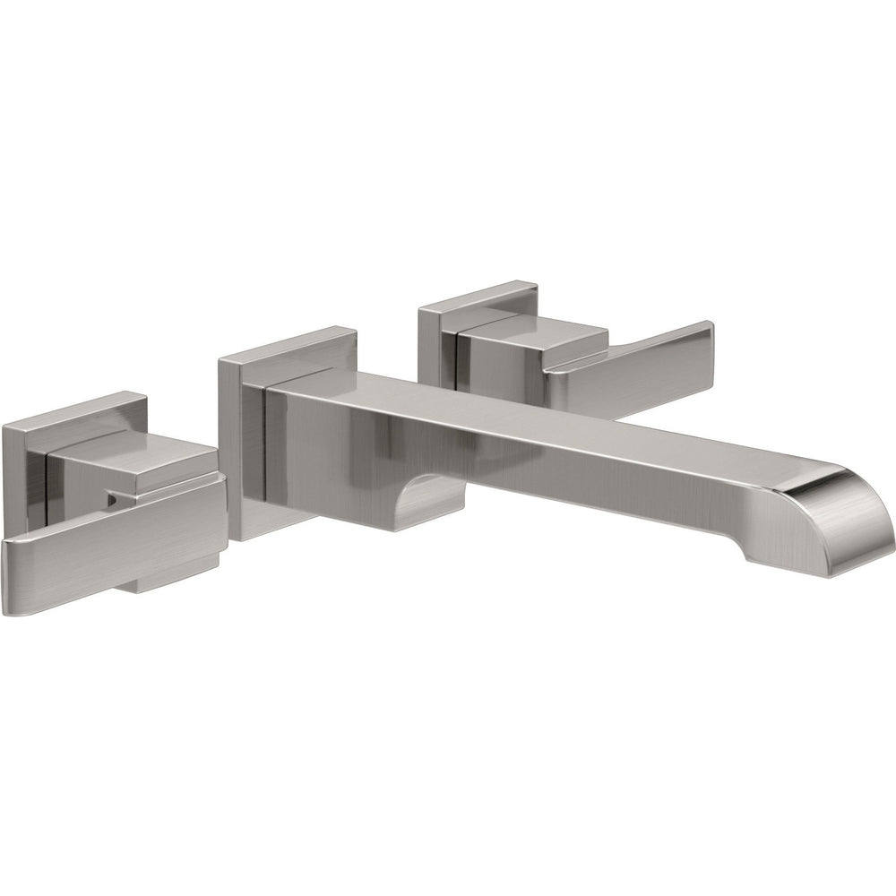 Delta Ara Wall-Mount Bathroom Faucet - Stainless