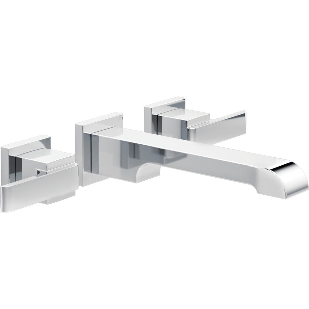 Delta Ara Wall-Mount Bathroom Faucet - Chrome