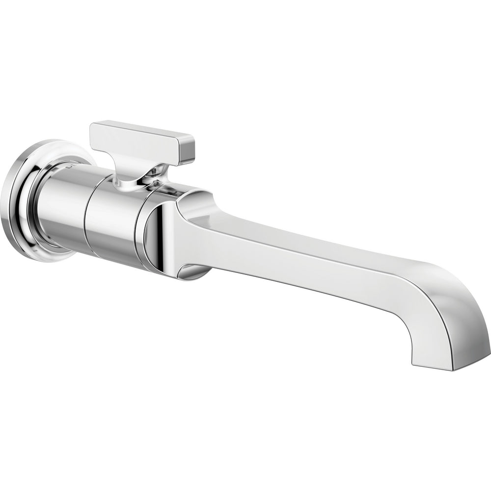 Delta Tetra Single Handle Wall Mount Bathroom Faucet - Chrome
