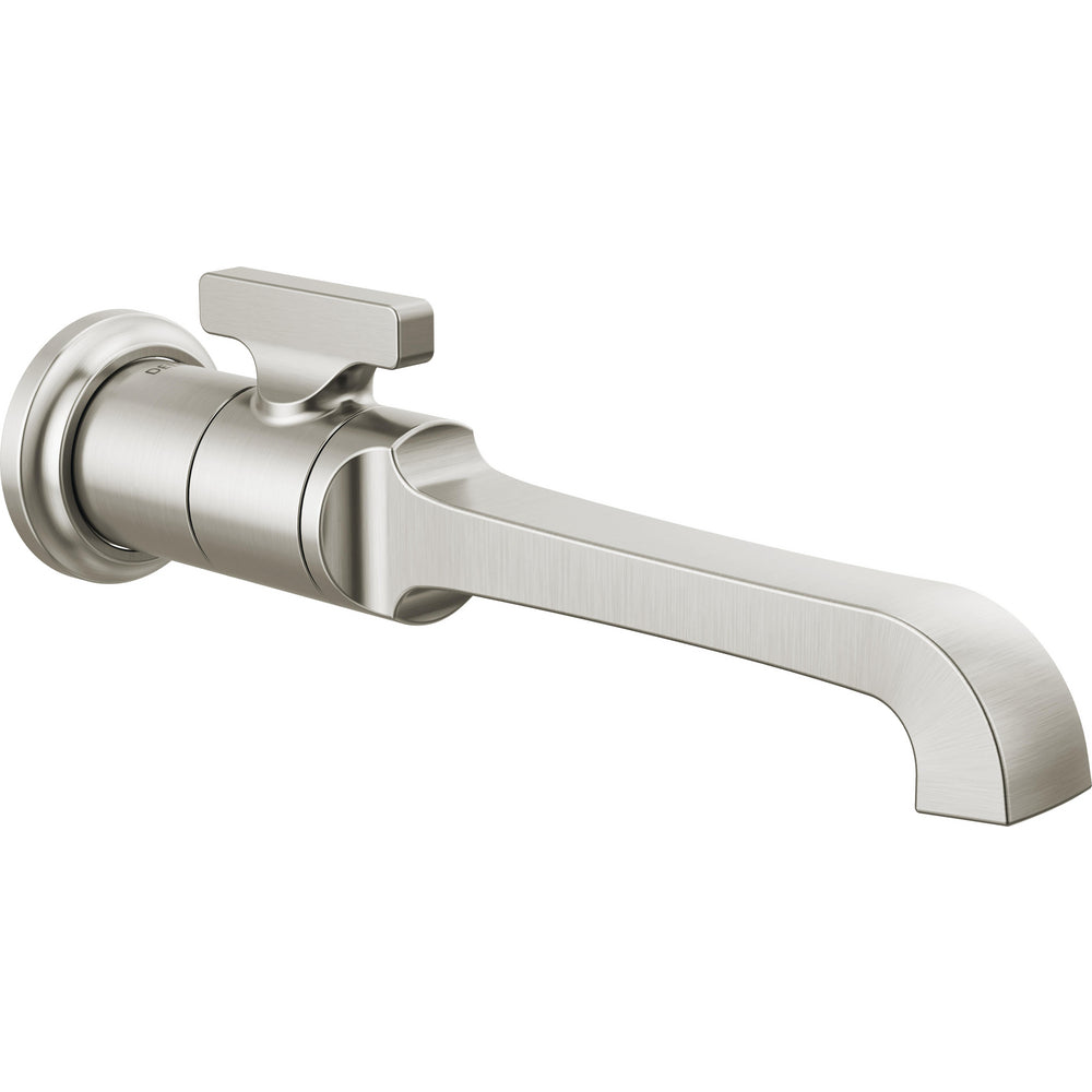 Delta Tetra Single Handle Wall Mount Bathroom Faucet - Stainless