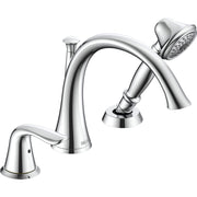 Delta 3 Hole Lahara Roman Tub With Handshower - Chrome
