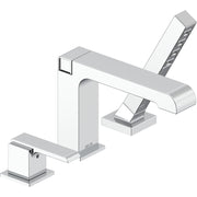 Delta 3 Hole Ara Roman Tub With Handshower - Chrome