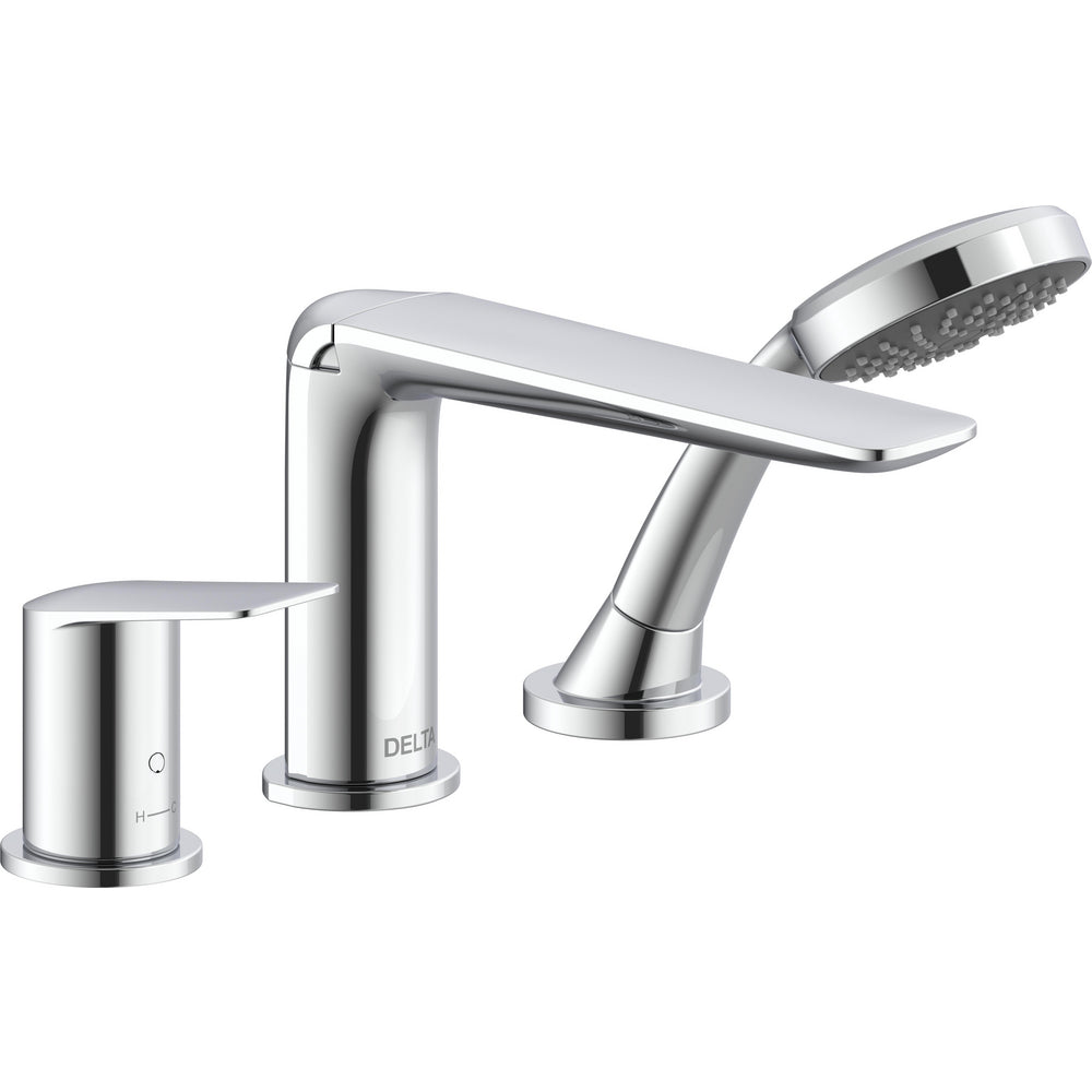 Delta Portage Roman Tub Trim With Hand Shower - Chrome