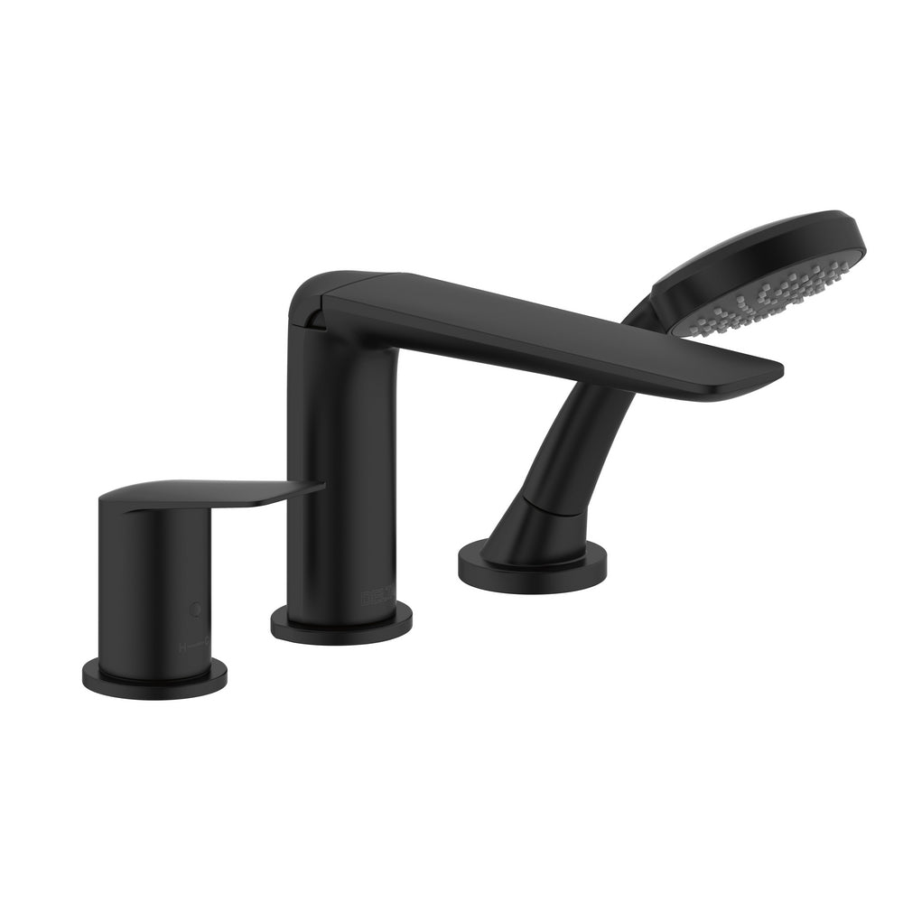 Delta Portage Roman Tub Trim With Hand Shower - Matte Black