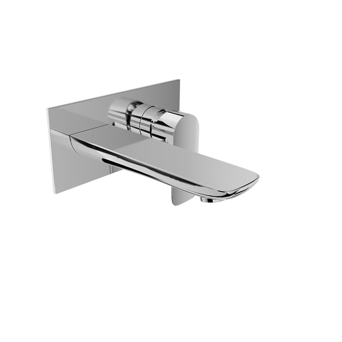 Baril SENS B45 Trim Only for Wall-Mounted Tub Faucet T45-1600-00 in Chrome