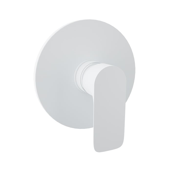 Baril SENS B45 Trim Only for Pressure-Balanced Shower Control Valve T45-9139-01 in White