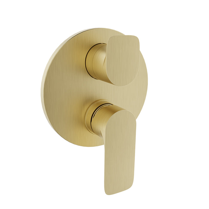 Baril SENS B45 Trim Only for Pressure-Balanced Shower Control Valve with 2-way Diverter T45-9180-01 in Satin Brass