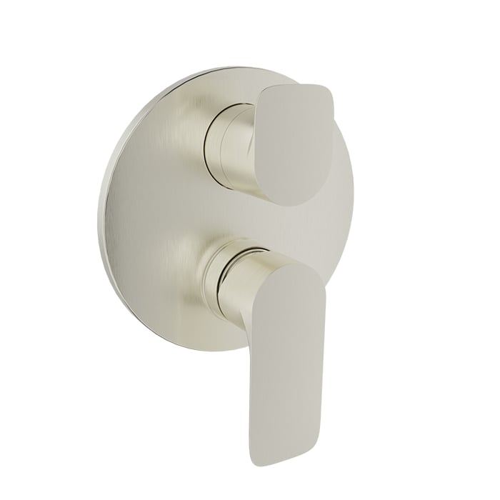Baril SENS B45 Trim Only for Pressure-Balanced Shower Control Valve with 2-way Diverter T45-9180-01 in Brushed Nickel