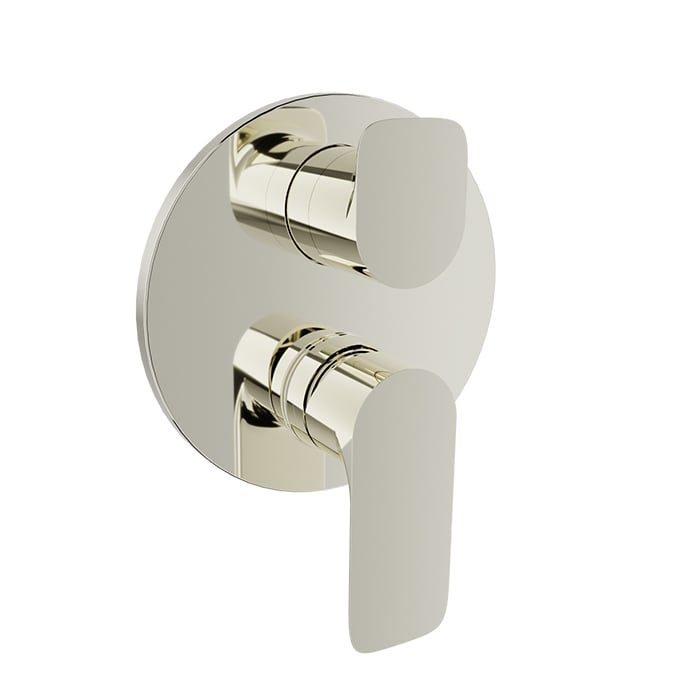 Baril SENS B45 Trim Only for Pressure-Balanced Shower Control Valve with 2-way Diverter T45-9180-01 in Polished Nickel