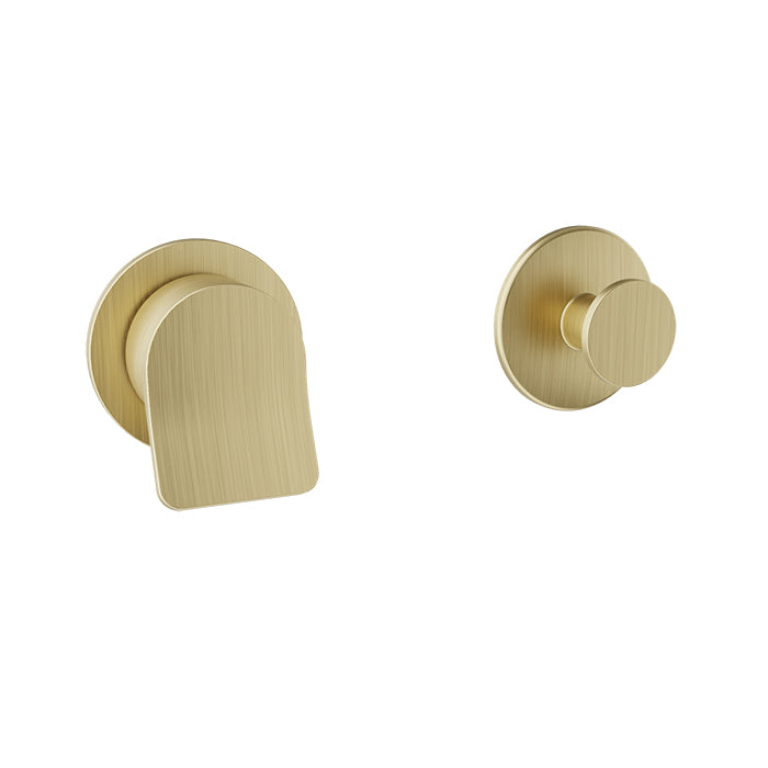 Baril PROFILE B46 Trim Only for 3/4" Thermostatic Valve T46-9453-00 in Satin Brass