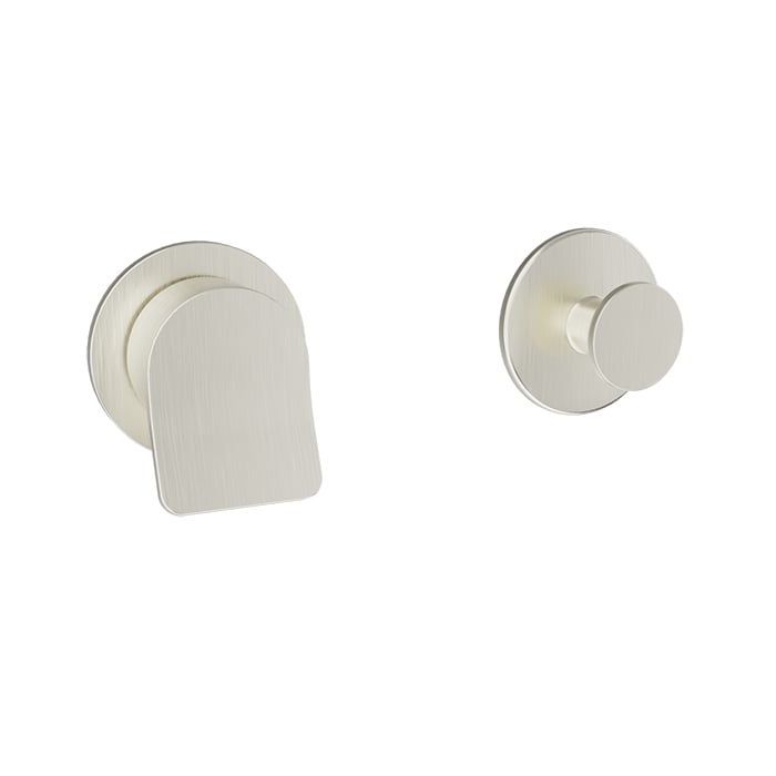 Baril PROFILE B46 Trim Only for 3/4" Thermostatic Valve T46-9453-00 in Brushed Nickel