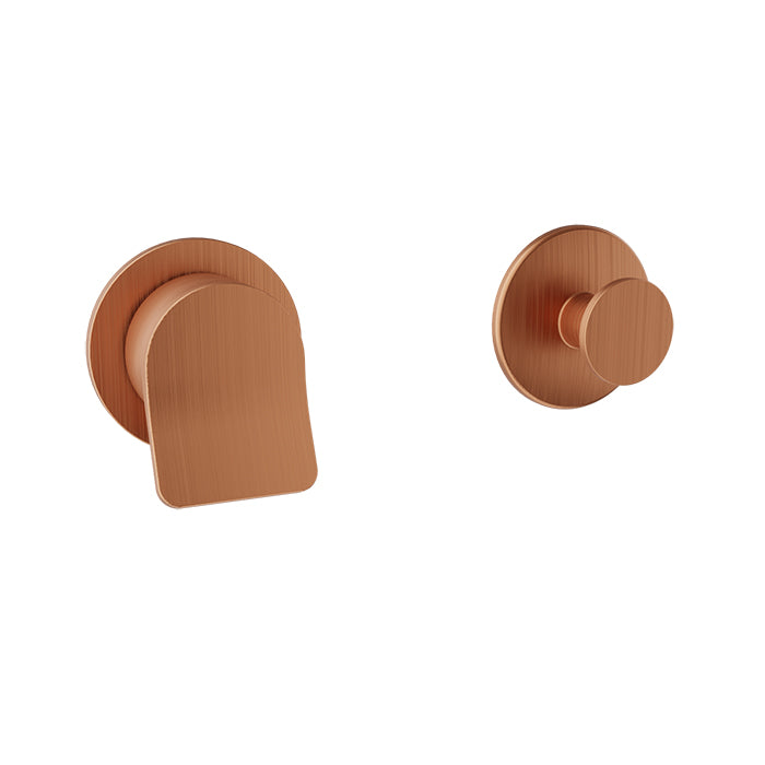 Baril PROFILE B46 Trim Only for 3/4" Thermostatic Valve T46-9453-00 in Satin Copper