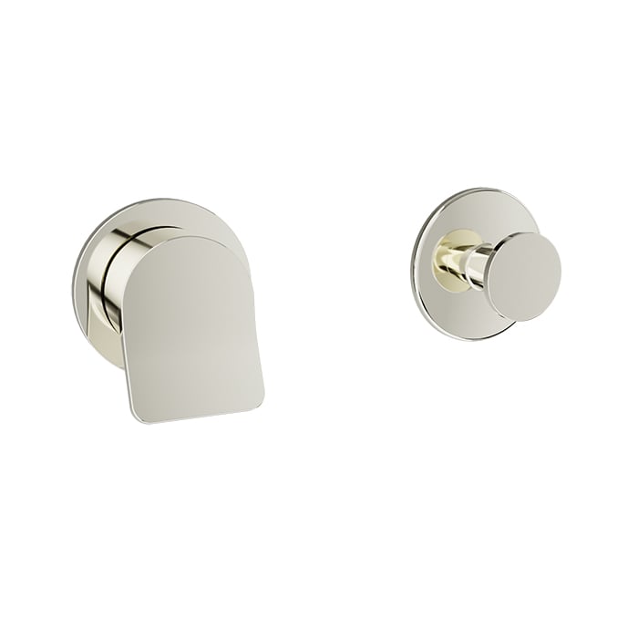 Baril PROFILE B46 Trim Only for 3/4" Thermostatic Valve T46-9453-00 in Polished Nickel