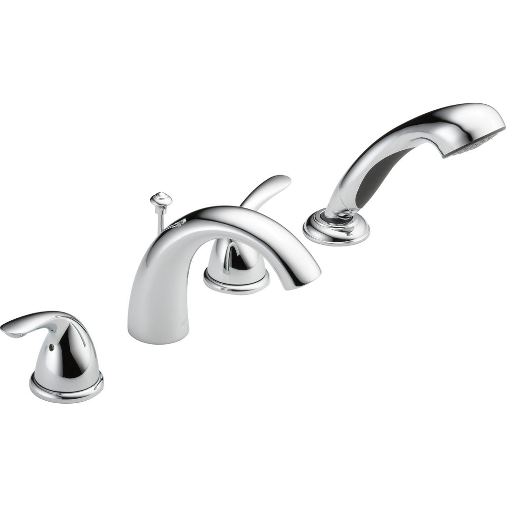Delta Classic Roman Tub With Handshower Trim - Chrome