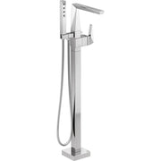Delta Trillian Floor Mount Tub Filler Trim - Chrome