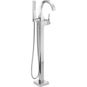 Delta Trillian Floor Mount Tub Filler Trim T4746-FL - Chrome