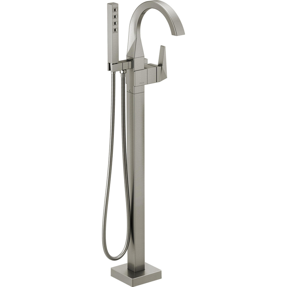 Delta Trillian Floor Mount Tub Filler Trim T4746-FL - Stainless