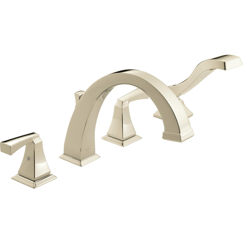 Delta Dryden Roman Tub With Handshower-Trim - Polished Nickel
