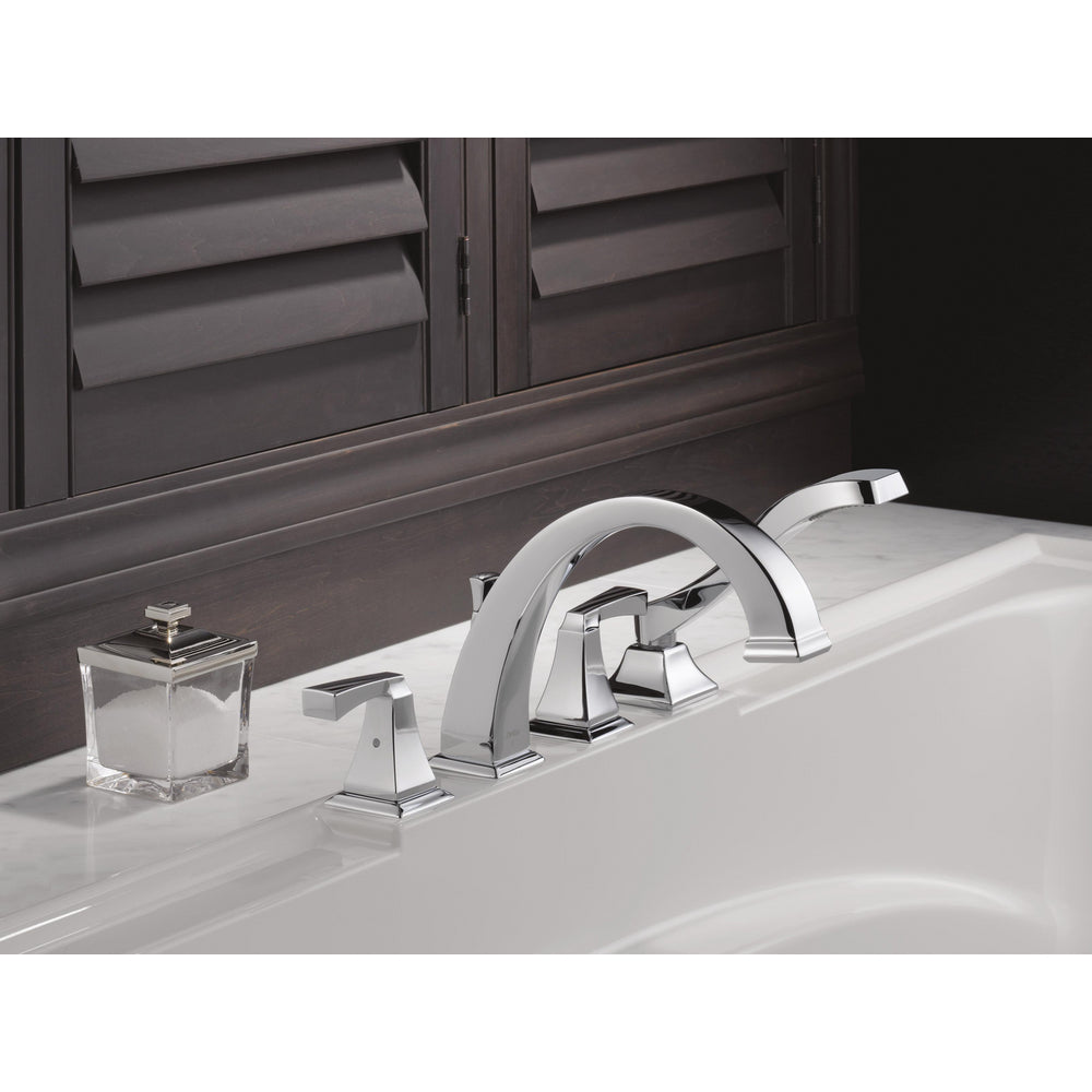 Delta Dryden Roman Tub With Handshower-Trim - Chrome