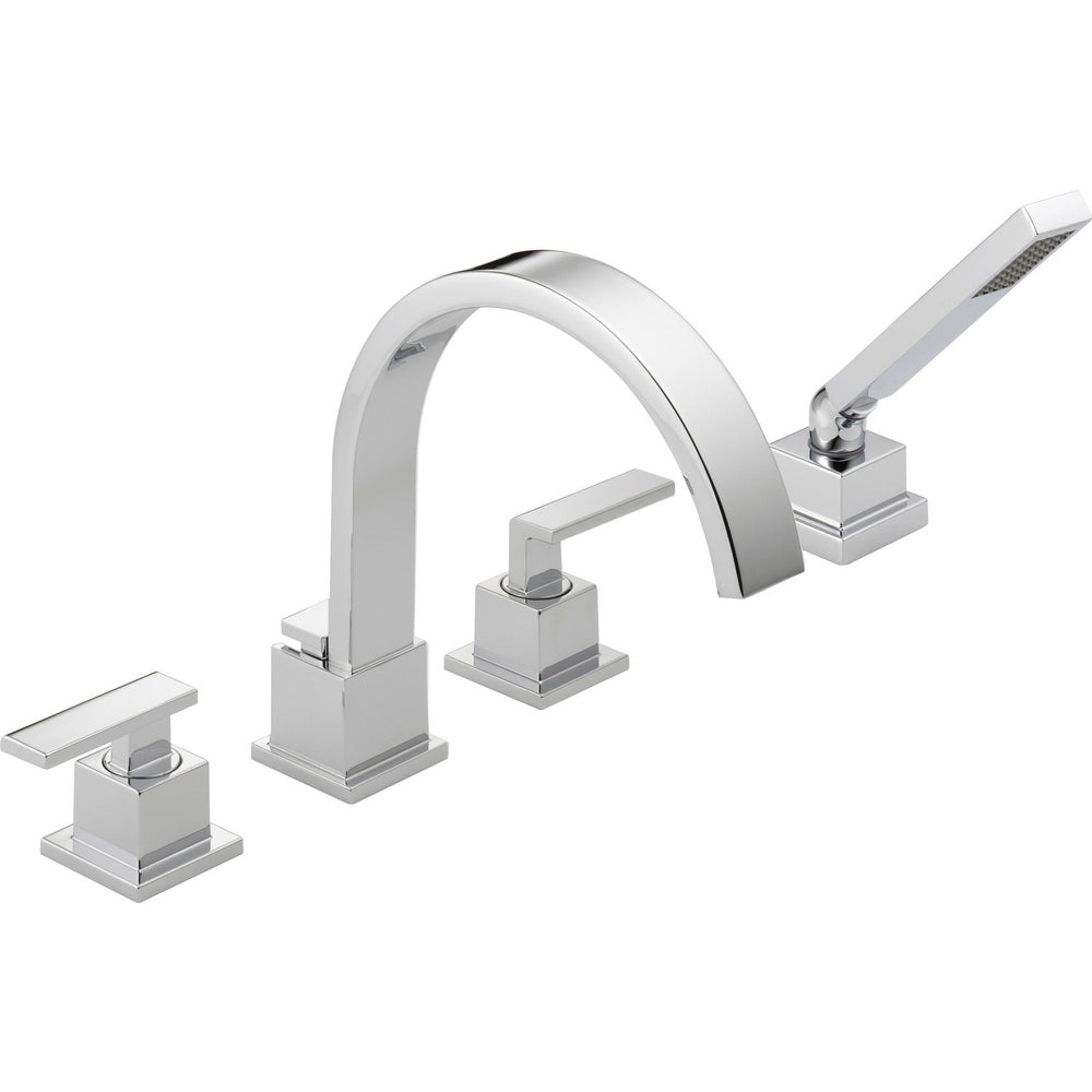 Delta Vero Roman Tub With Handshower Trim - Chrome