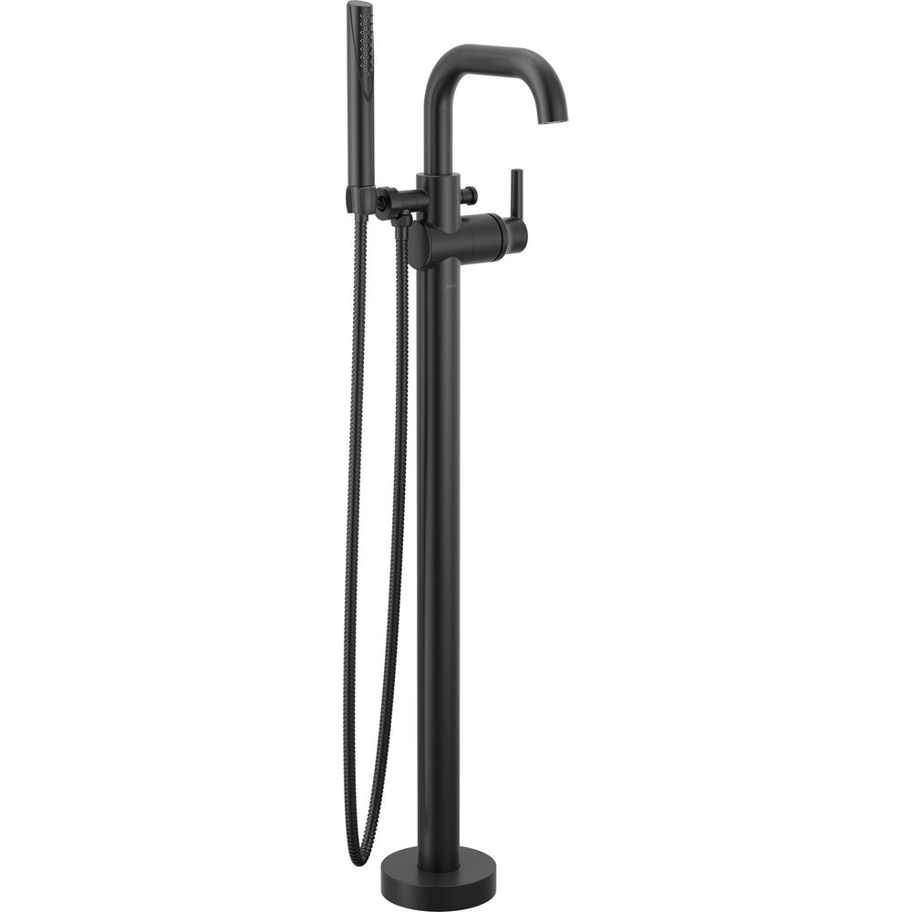 Delta TRINSIC Freestanding Floor Mount Tub Filler - Matte Black