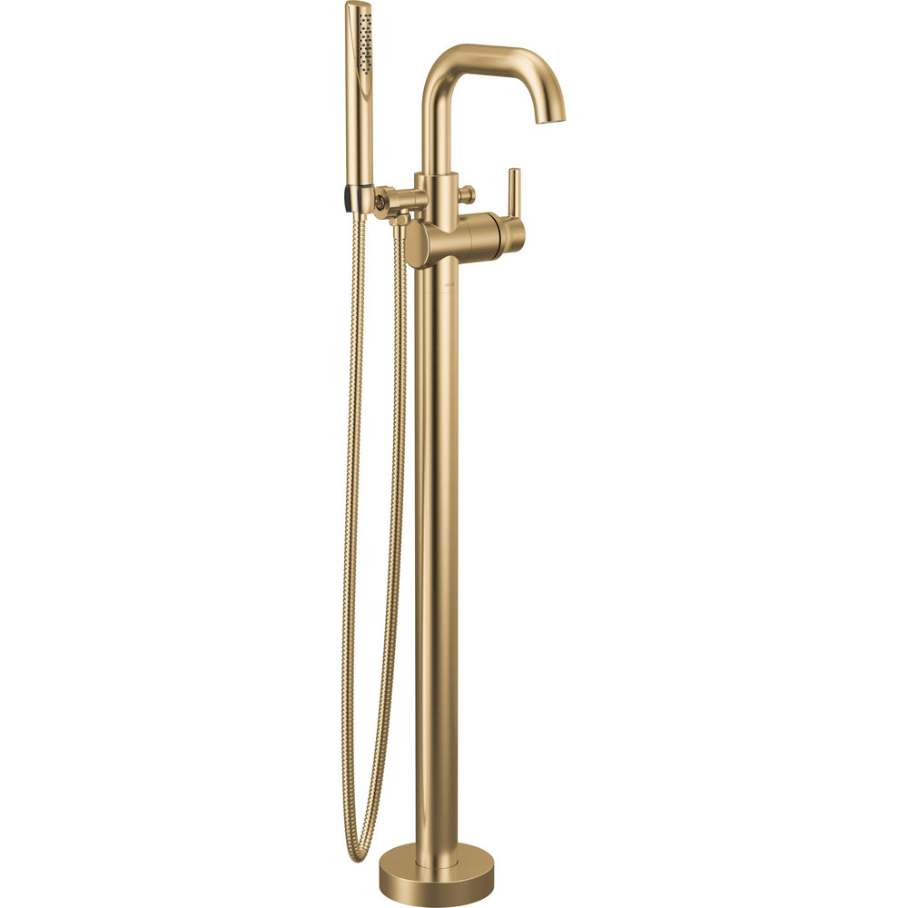 Delta TRINSIC Freestanding Floor Mount Tub Filler - Champagne Bronze