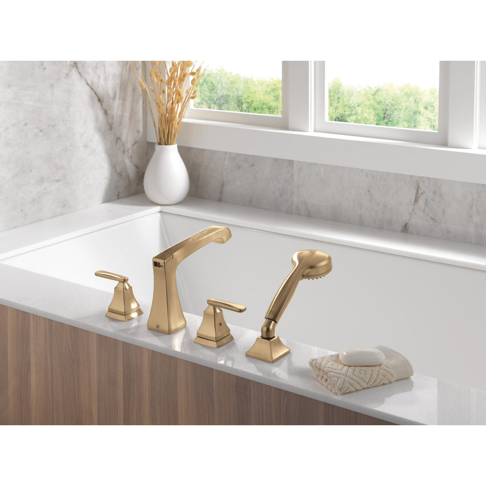 Delta ASHLYN Roman Tub with Hand Shower Trim