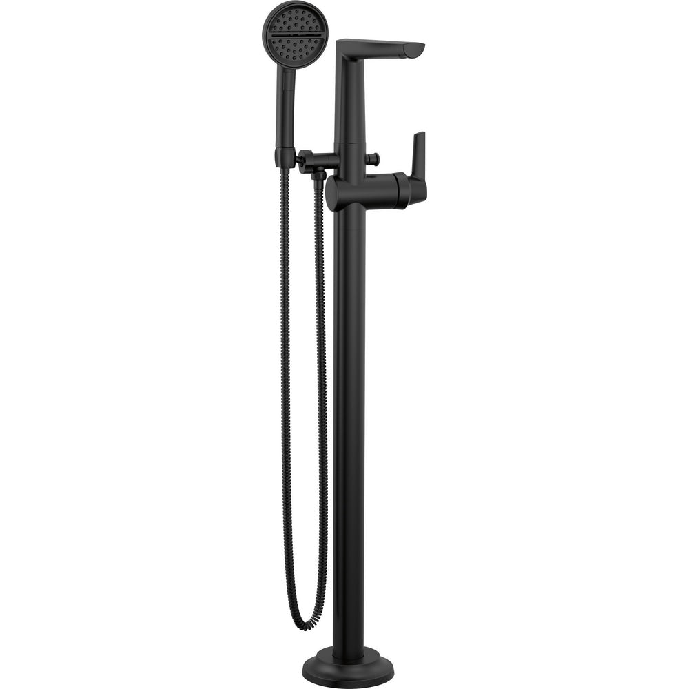 Delta Galeon Free Standing Tub Filler - Matte Black